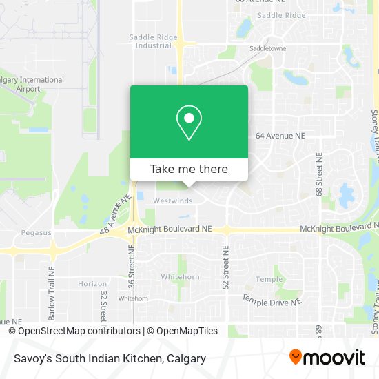 Savoy's South Indian Kitchen map