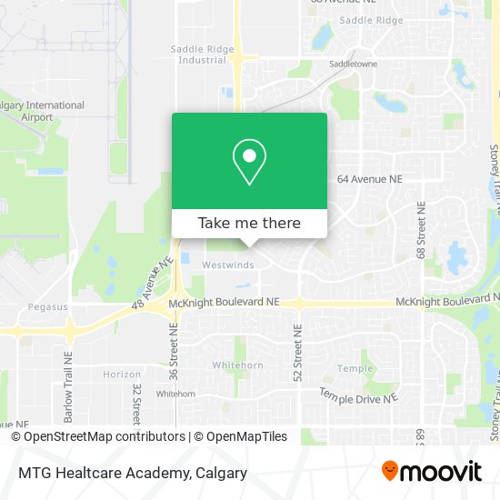 MTG Healtcare Academy map
