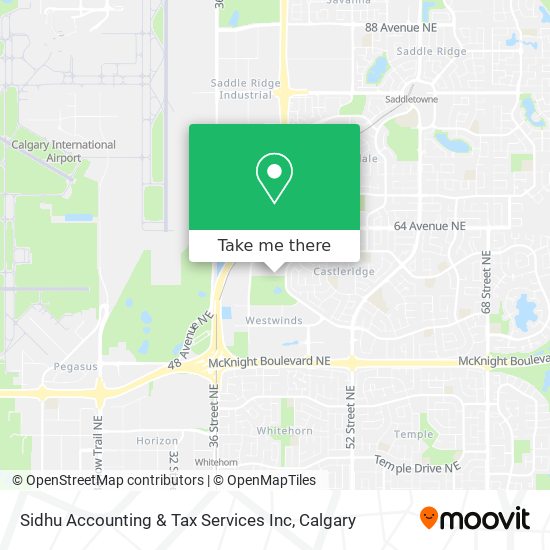 Sidhu Accounting & Tax Services Inc map