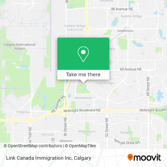 Link Canada Immigration Inc map