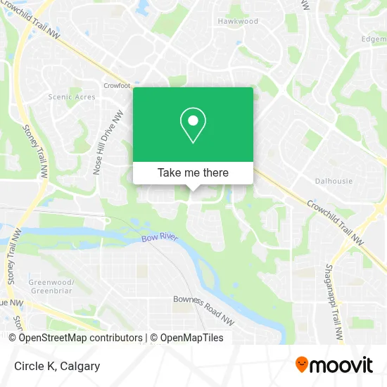 Circle K map