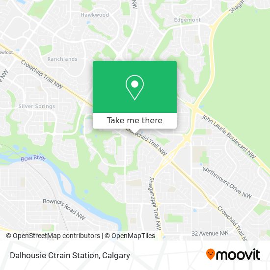 Dalhousie Ctrain Station plan