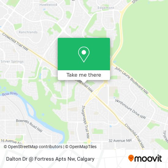 Dalton Dr @ Fortress Apts Nw map