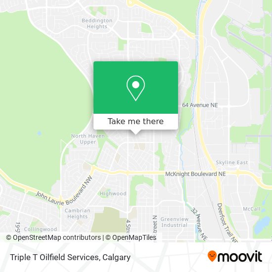 Triple T Oilfield Services map