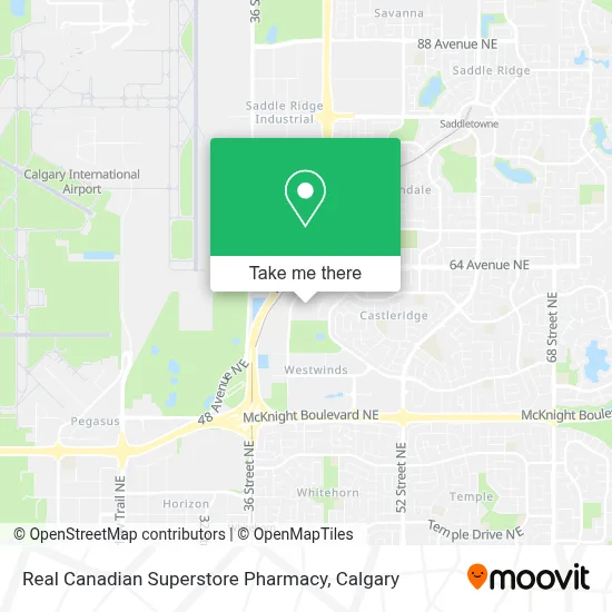 Real Canadian Superstore Pharmacy map