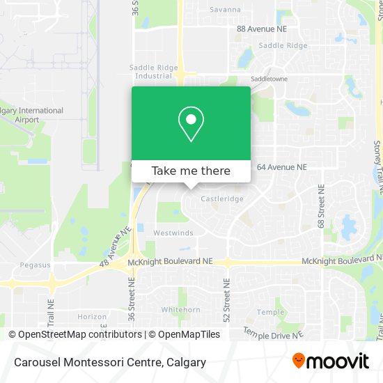 Carousel Montessori Centre map