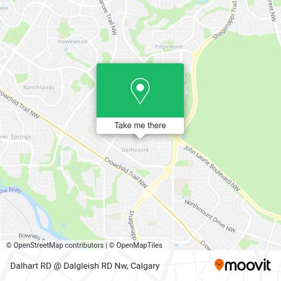 Dalhart RD @ Dalgleish RD Nw map