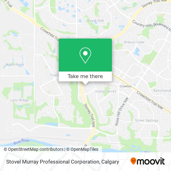 Stovel Murray Professional Corporation map