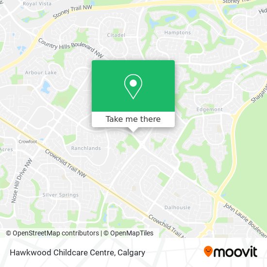 Hawkwood Childcare Centre map