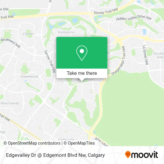 Edgevalley Dr @ Edgemont Blvd Nw plan