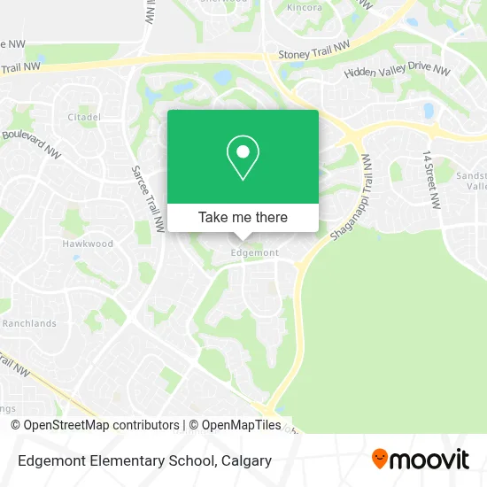 Edgemont Elementary School map
