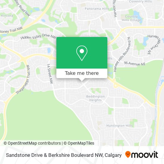 Sandstone Drive & Berkshire Boulevard NW plan