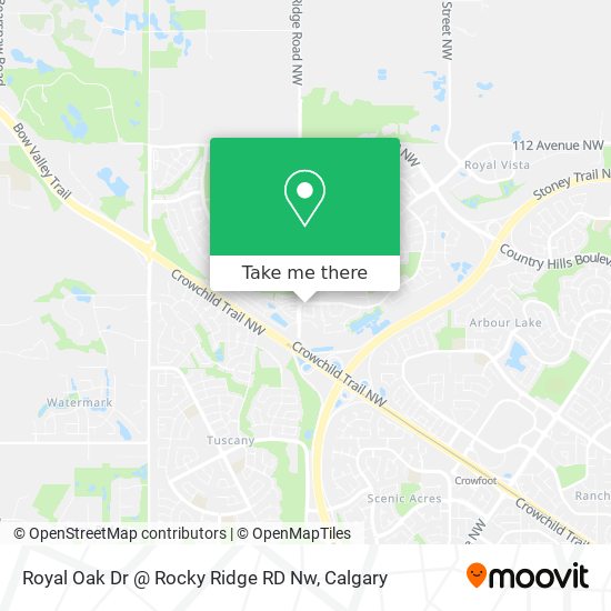 Royal Oak Dr @ Rocky Ridge RD Nw plan