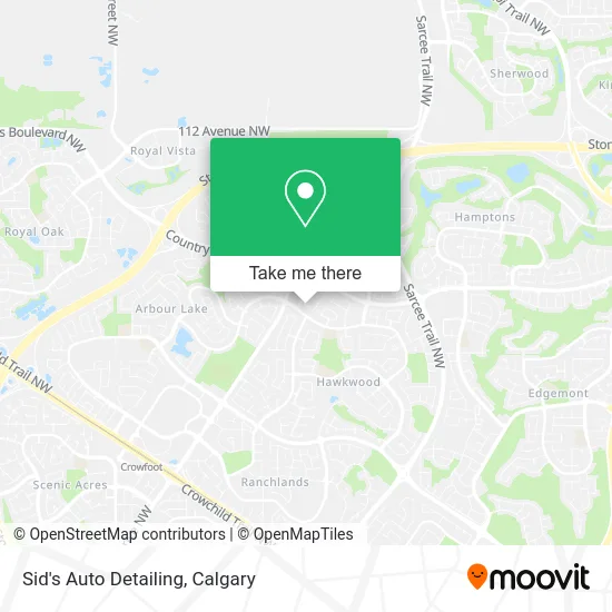 Sid's Auto Detailing map