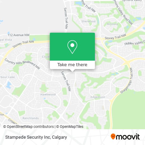 Stampede Security Inc map