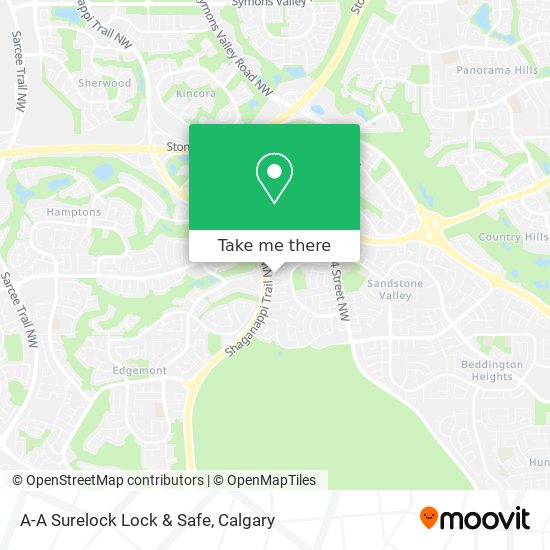 A-A Surelock Lock & Safe plan