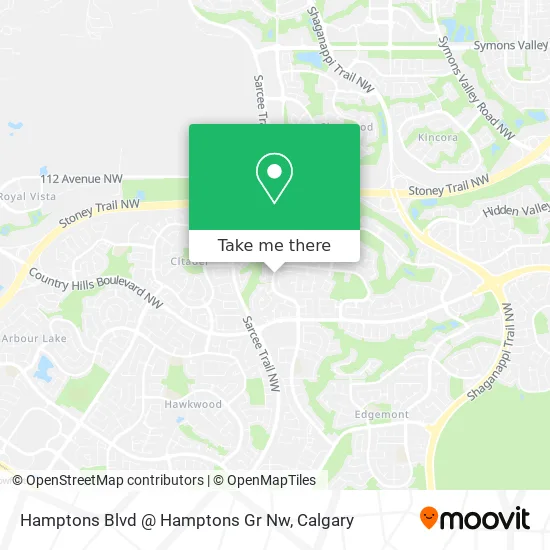 Hamptons Blvd @ Hamptons Gr Nw map