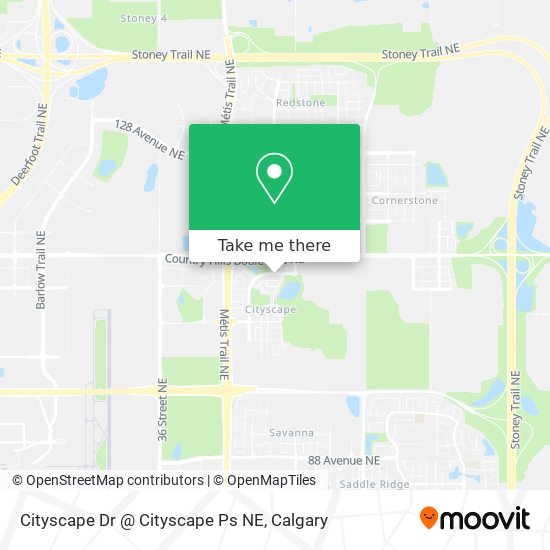 Cityscape Dr @ Cityscape Ps NE plan