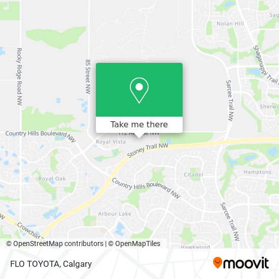 FLO TOYOTA map