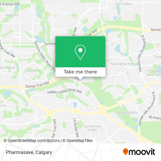 Pharmasave map