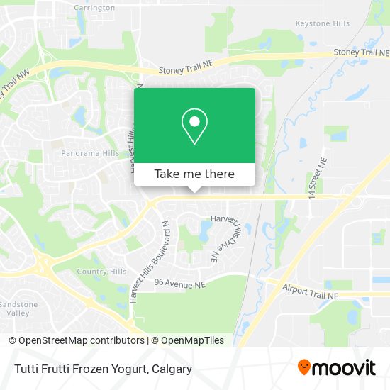 Tutti Frutti Frozen Yogurt plan