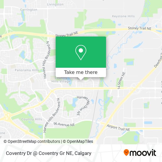 Coventry Dr @ Coventry Gr NE plan