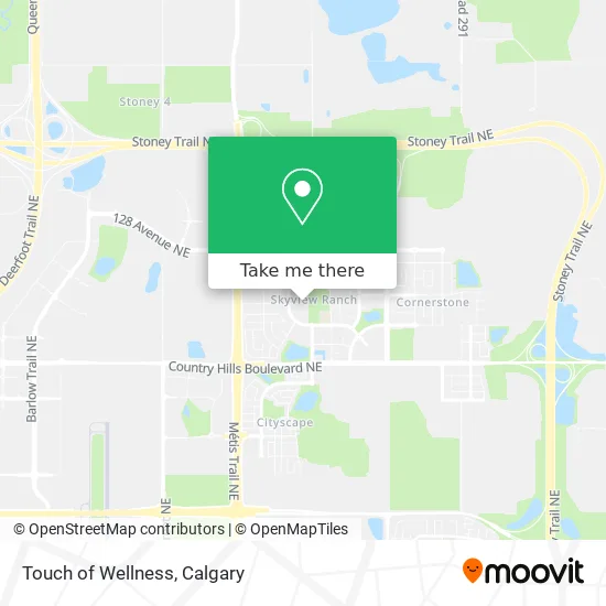 Touch of Wellness map