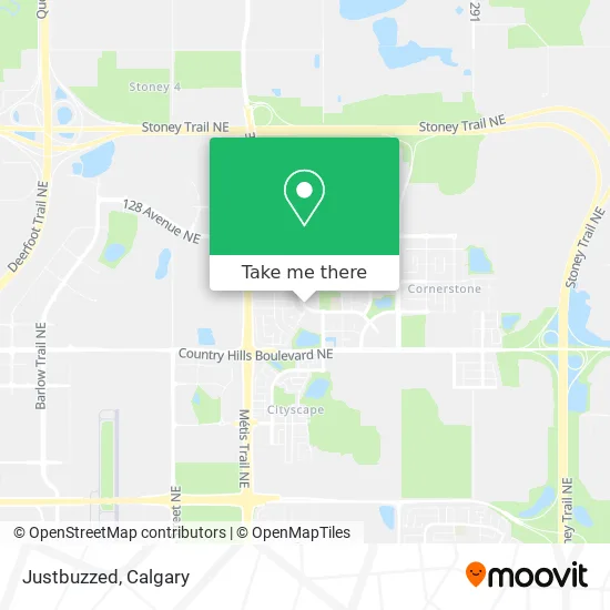 Justbuzzed map