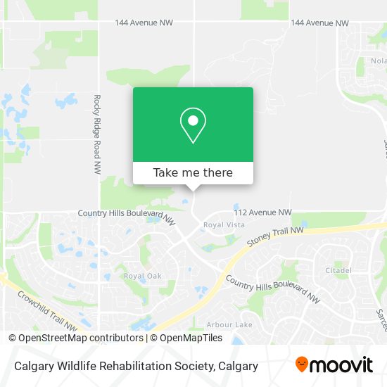 Calgary Wildlife Rehabilitation Society plan