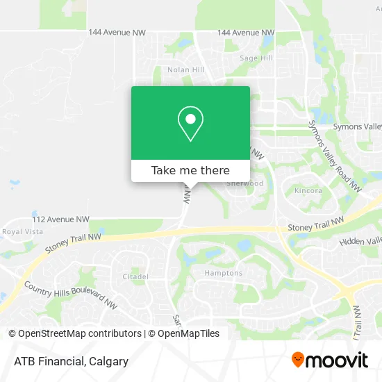 ATB Financial map