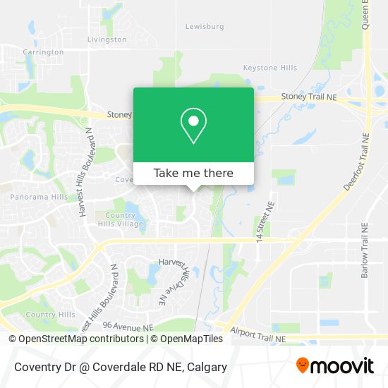 Coventry Dr @ Coverdale RD NE plan