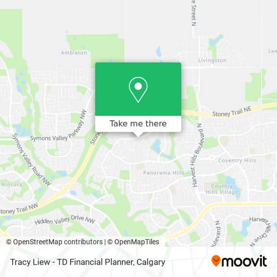 Tracy Liew - TD Financial Planner map