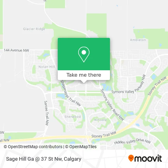 Sage Hill Ga @ 37 St Nw map