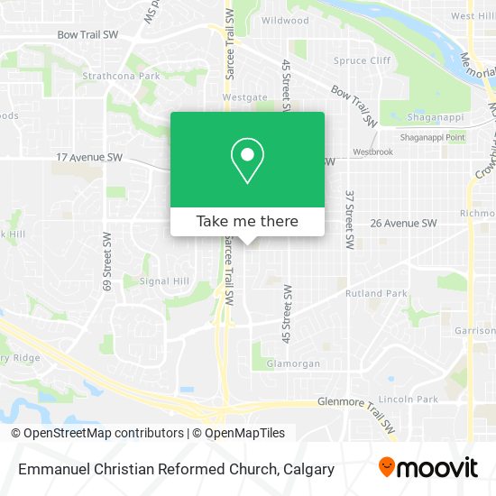 Emmanuel Christian Reformed Church map