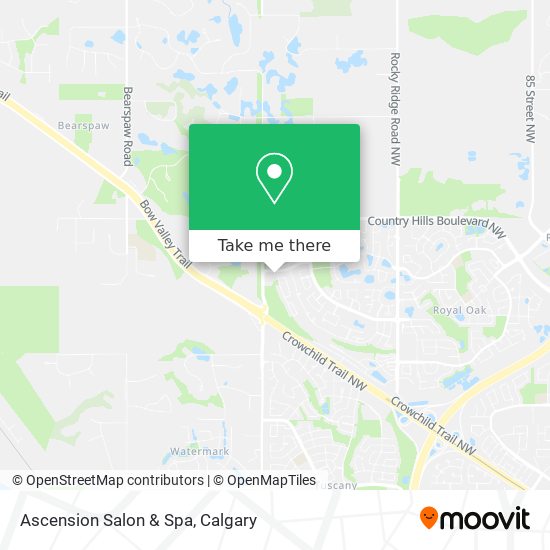 Ascension Salon & Spa plan
