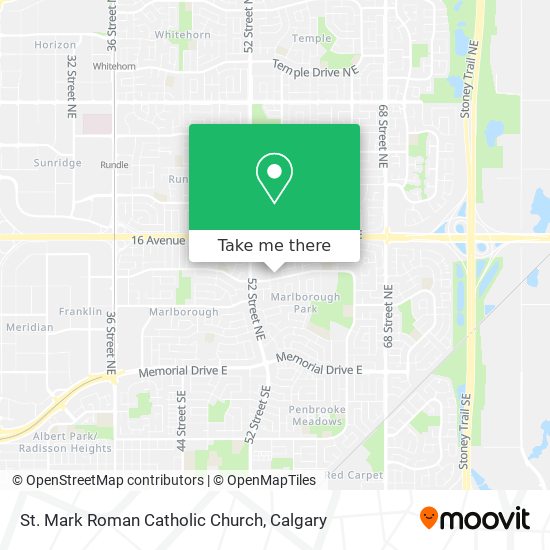 St. Mark Roman Catholic Church plan