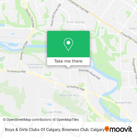 Boys & Girls Clubs Of Calgary, Bowness Club plan