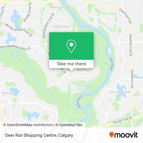 Deer Run Shopping Centre map