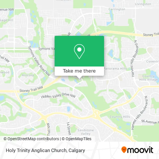 Holy Trinity Anglican Church map