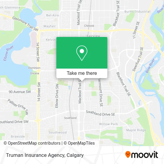 Truman Insurance Agency map