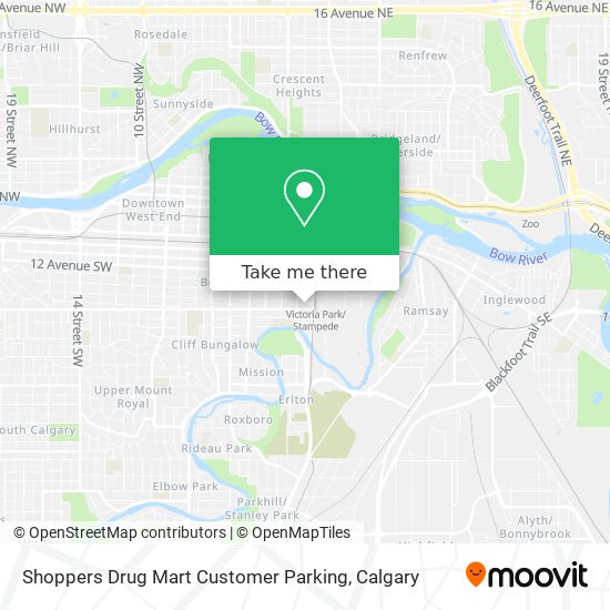 Shoppers Drug Mart Customer Parking plan