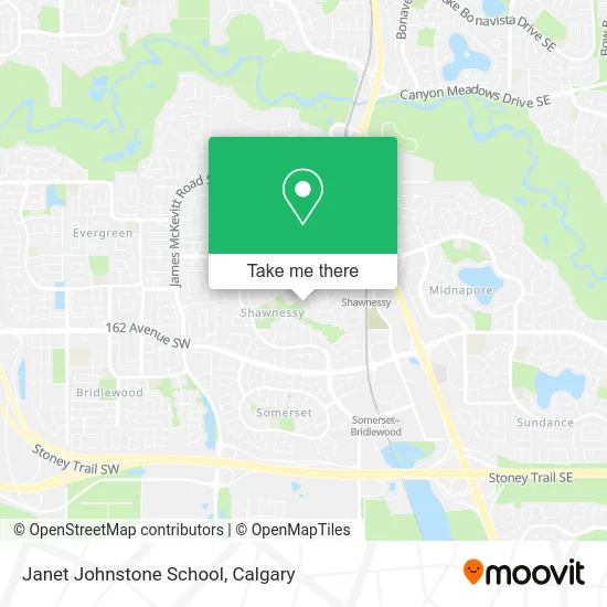 Janet Johnstone School map