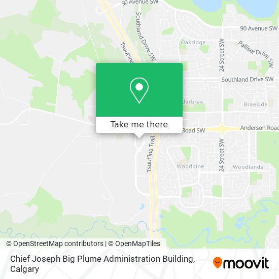 Chief Joseph Big Plume Administration Building plan