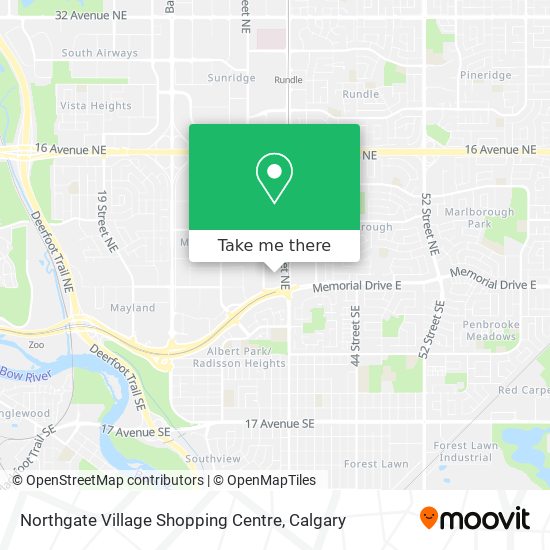 Northgate Village Shopping Centre map