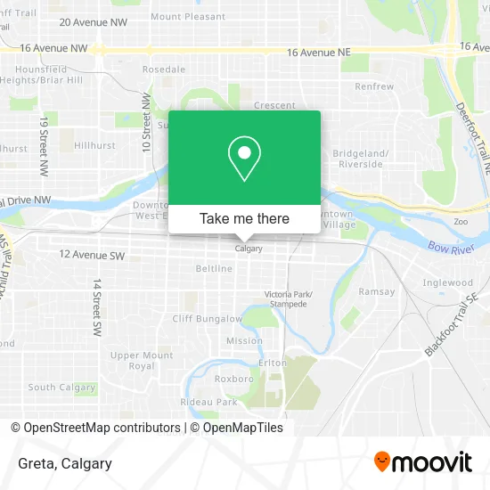 Greta map