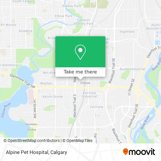 Alpine Pet Hospital map