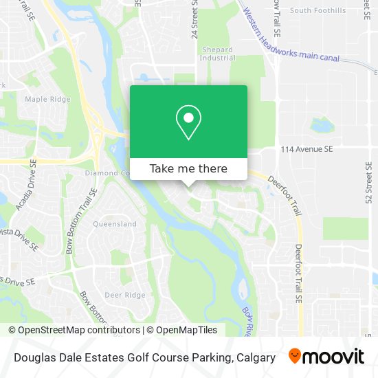Douglas Dale Estates Golf Course Parking map
