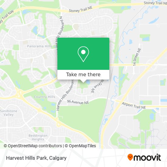 Harvest Hills Park plan