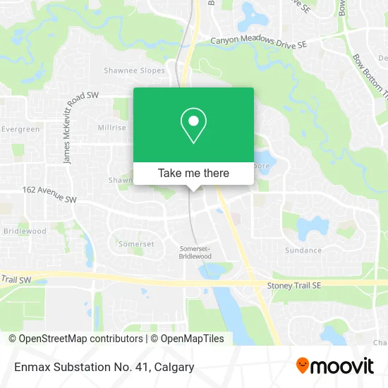 Enmax Substation No. 41 map