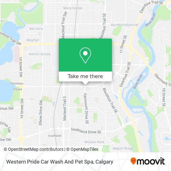 Western Pride Car Wash And Pet Spa plan